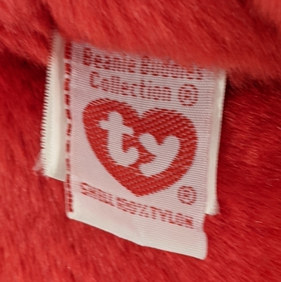 VINTAGE 2000 Ty Beanie Buddies Santa Claus plush 16” - Picture 8 of 9